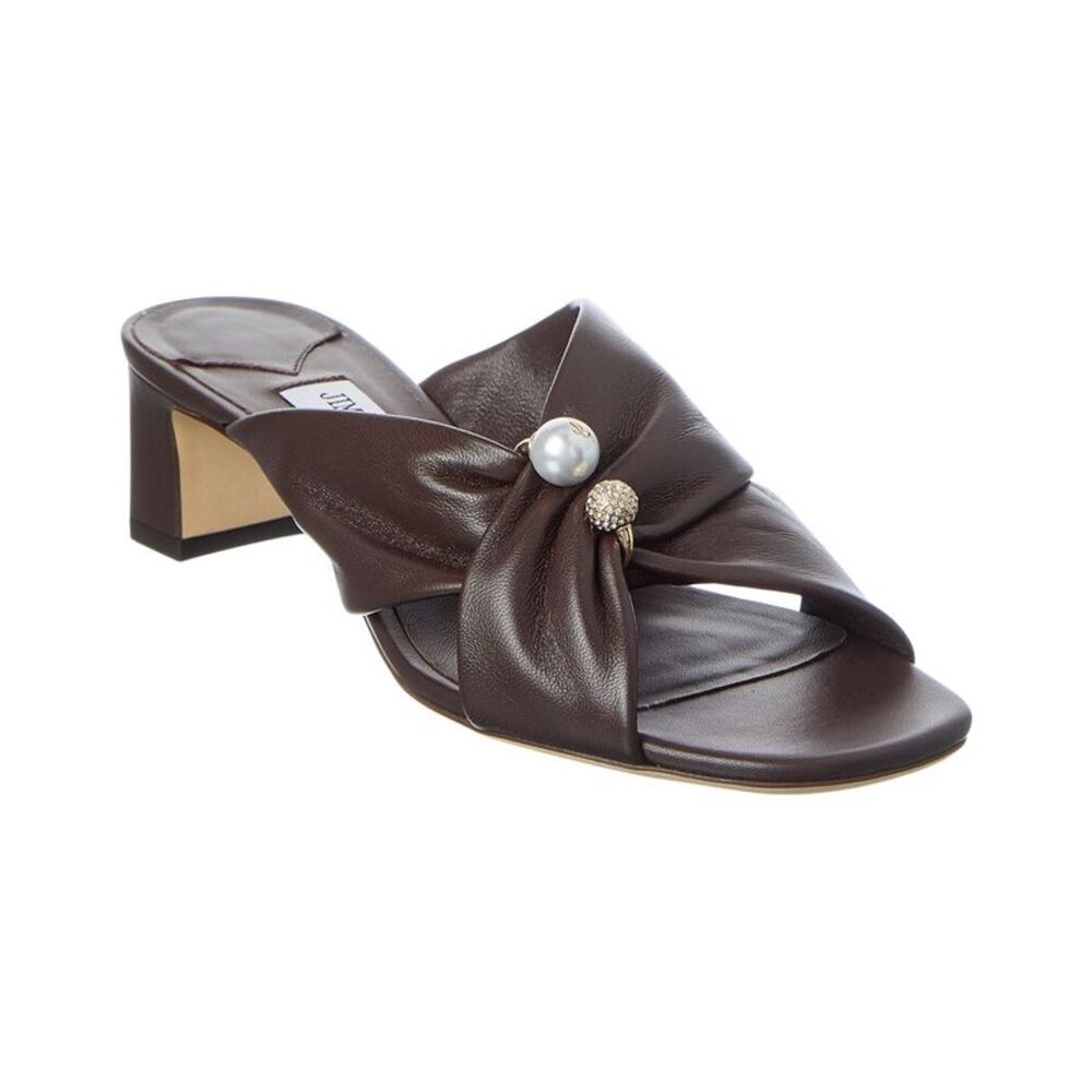 Jimmy Choo Rafi 45 Leather Sandal